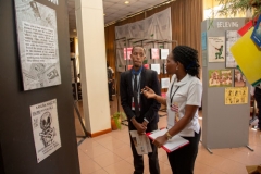 Tour-of-abrdged-HIV-exhibition-at-conference